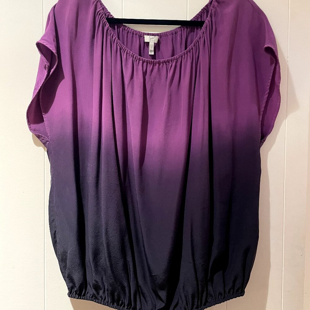 Joie Purple Ombre Blouse